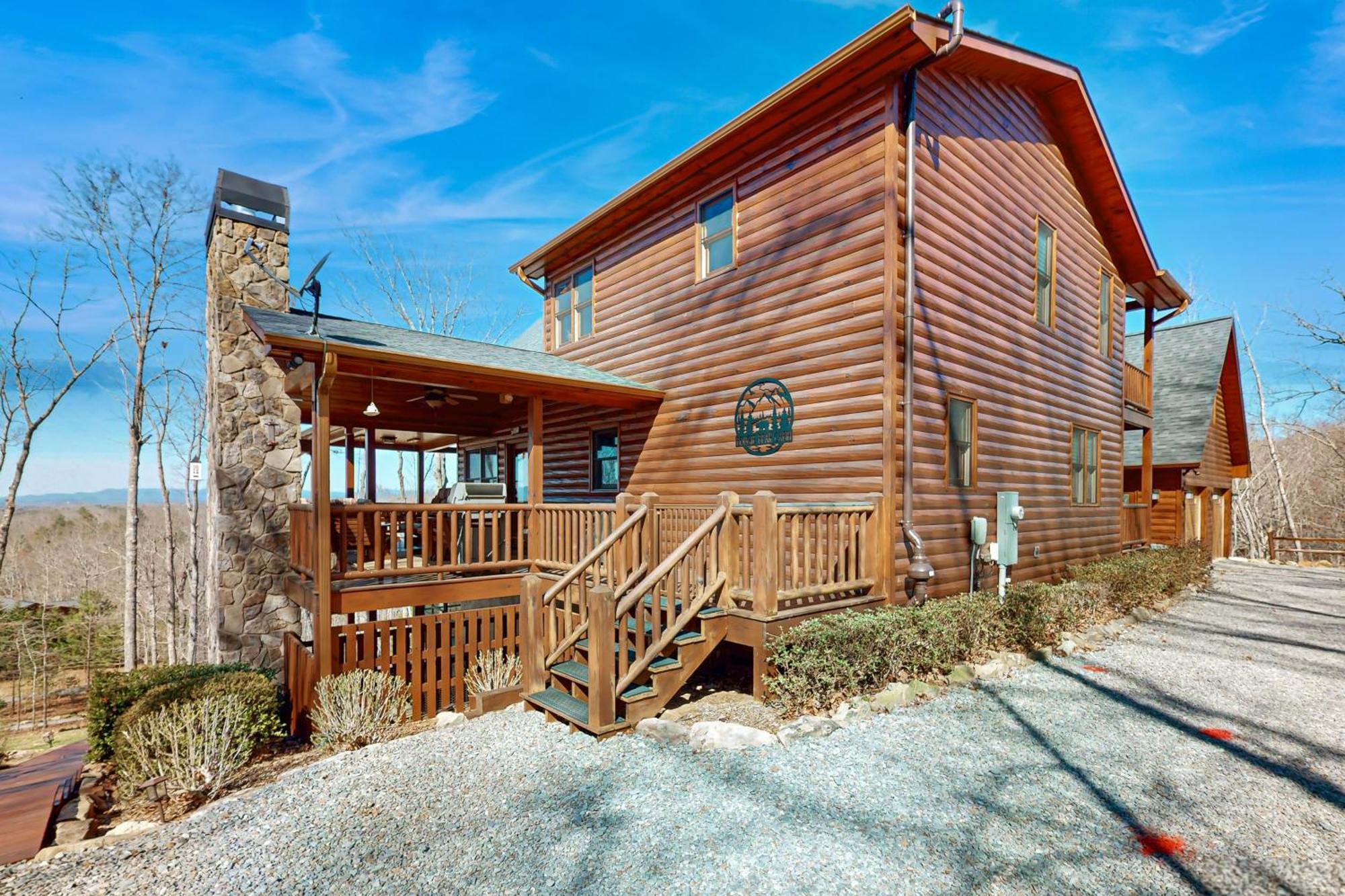 Bougie Bear Cabin Morganton エクステリア 写真